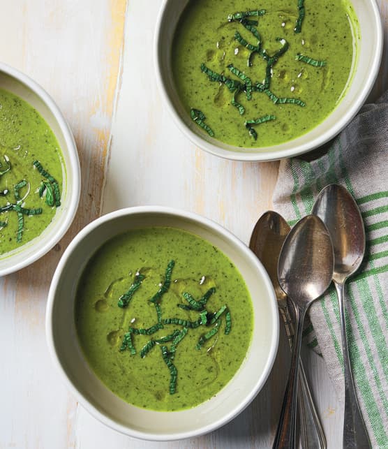 Potage Choisy (velouté de laitue)