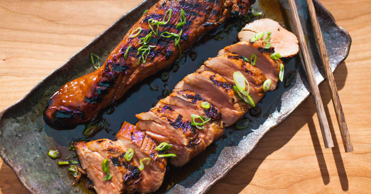 Recette de filet de porc teriyaki sur le BBQ Zeste