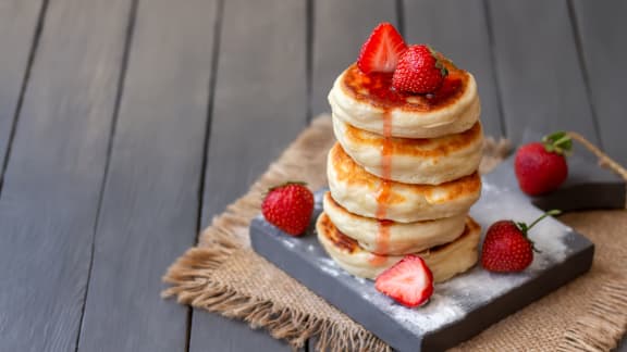 Pancakes japonais ultramoelleux