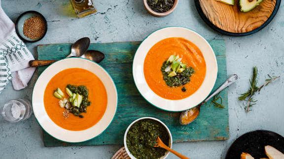 Bélier (21 mars - 19 avril) : Potage à la carotte et au gingembre