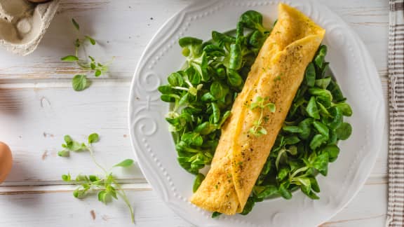Samedi matin : Omelette à la française