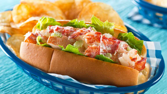 Lobster rolls (guédilles de homard)