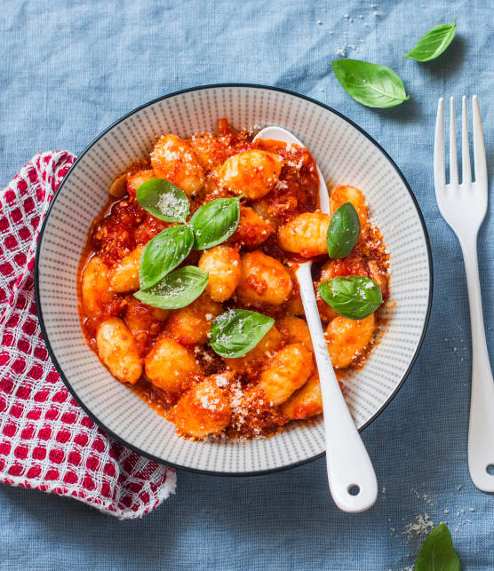 Gnocchis de ricotta et sauce tomate di mama