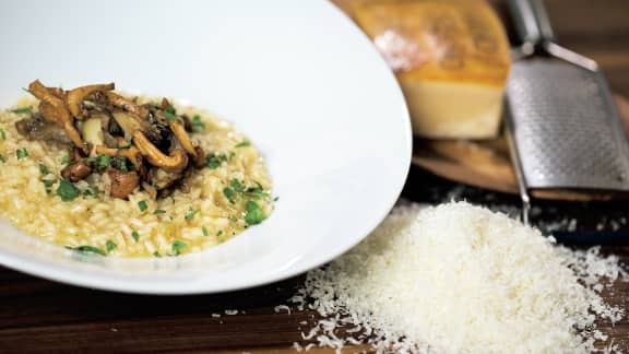 Risotto aux champignons