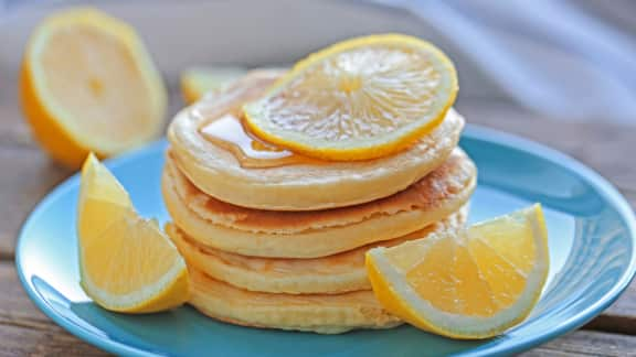 Crêpes au babeurre et au citron