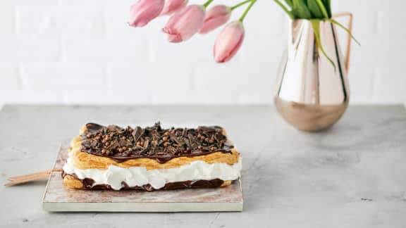 Gâteau éclair au chocolat