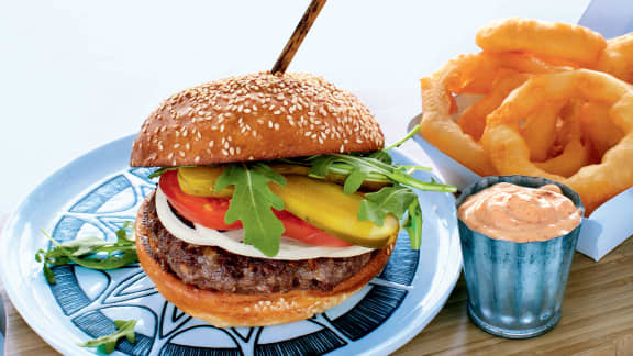 Menu de la semaine du 3 au 7 juin : Fan de burgers!
