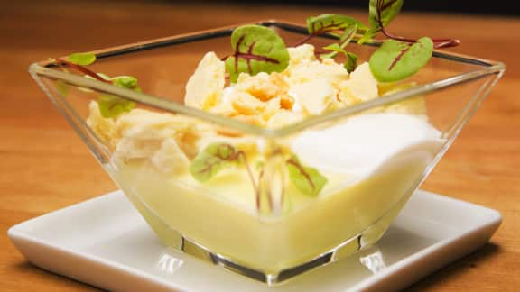 Verrine de tarte au citron