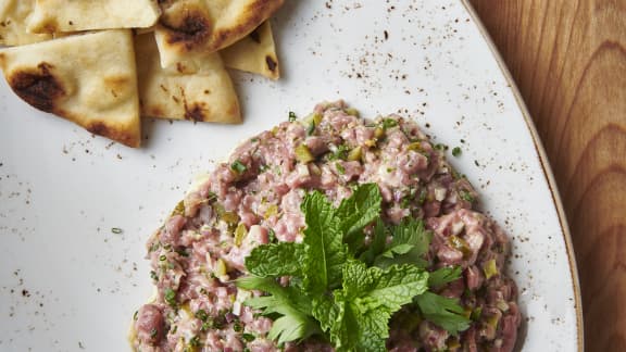 Tartare d'agneau