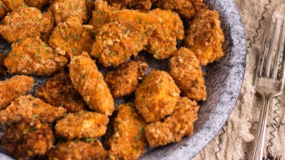 Poulet popcorn au Air Fryer