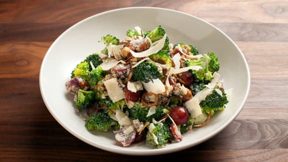 Mardi : Salade gourmande de brocoli