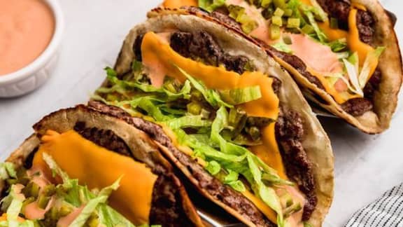 Vendredi : Smash Burger Tacos