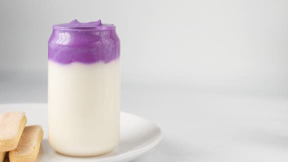 Découvrez l'ube latte, la nouvelle boisson qui remplacera le matcha