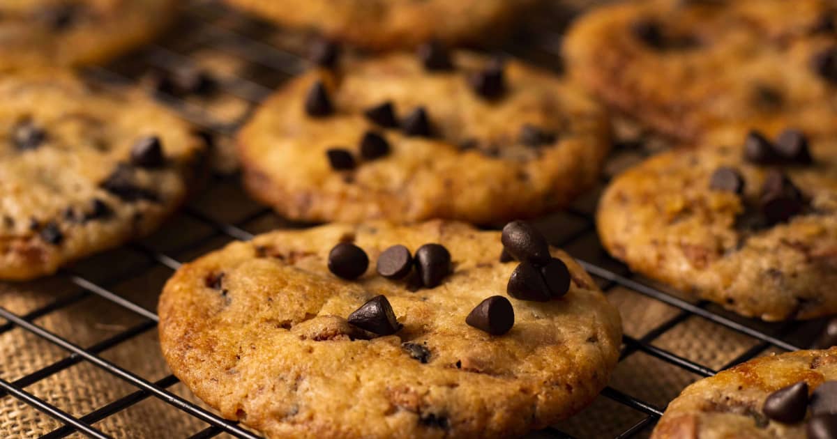 recette de biscuits aux pépites de chocolat