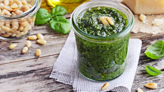 Pesto classique au basilic