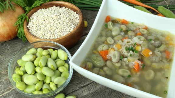 Soupe aux gourganes du Lac