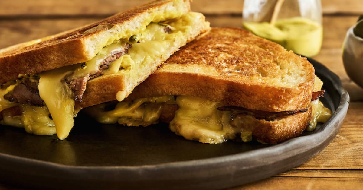 Grilled cheese au fromage à raclette | Zeste