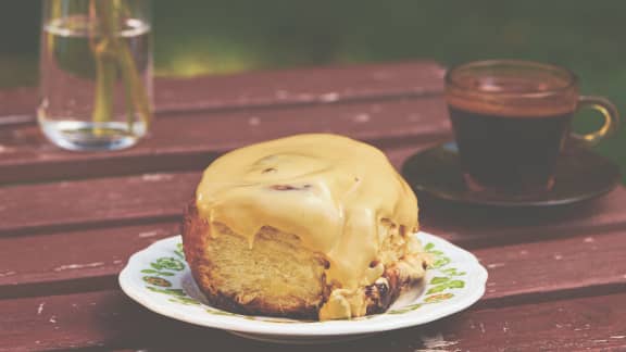 Brioches à la cannelle et au beurre d'érable