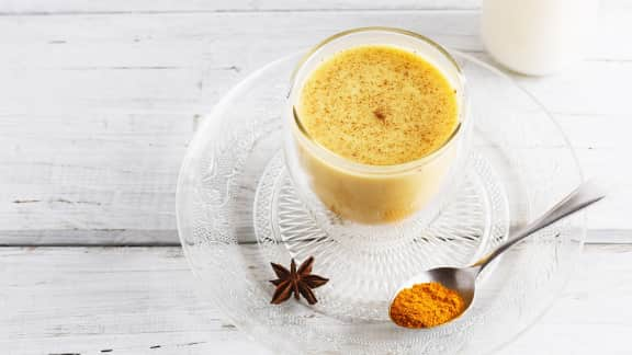 Golden latte, Golden Milk ou lait d'or au curcuma