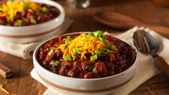 Chili express à la sauce à spaghetti
