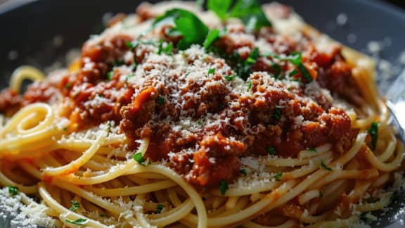 Sauce à spaghetti réconfortante