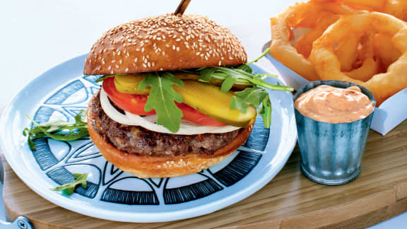 Vendredi : Cheeseburgers à l'envers