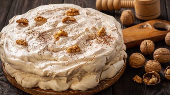 Pavlova aux marrons