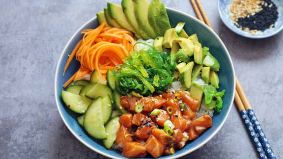 Poke Bowl au Saumon