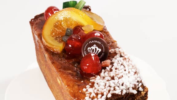 Gâteau aux fruits confits des Fêtes