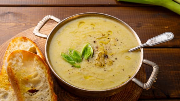 Crème de poireaux