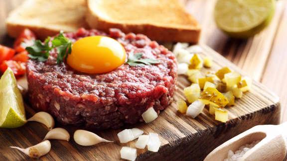 Tartare de bœuf express