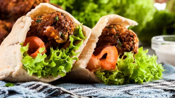 Jeudi : Falafels aux flocons d'avoine