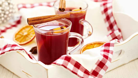 Vin chaud de Noël - Recettes sauvages de mémé