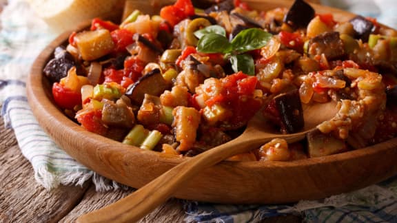 Caponata sicilienne