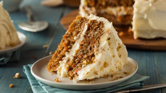 Gâteau aux carottes décadent