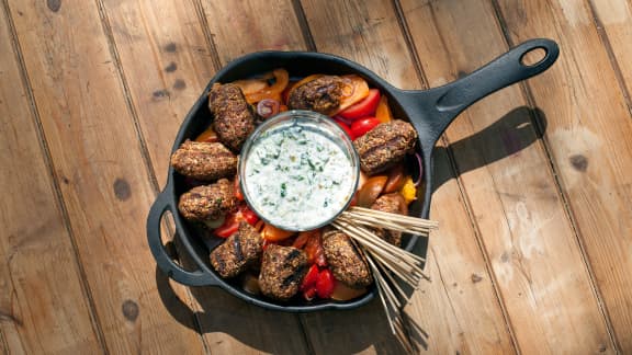 Boulettes d’agneau style moyen-oriental