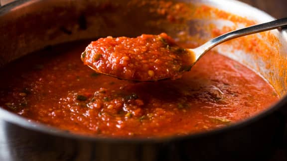 Sauce marinara maison