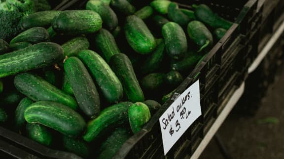 Voici l'erreur que l'on fait tous avec le concombre et qui pourrait nuire à la santé