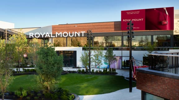 Voici les 14 restaurants disponibles au Royalmount