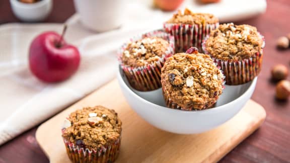 Muffins au goût de brioche