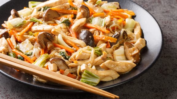 Chop suey au poulet