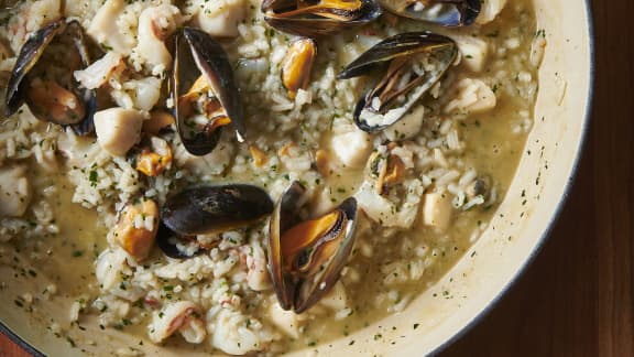 Risotto aux fruits de mer