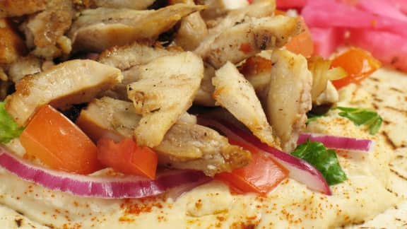 Mercredi : Poulet shish taouk