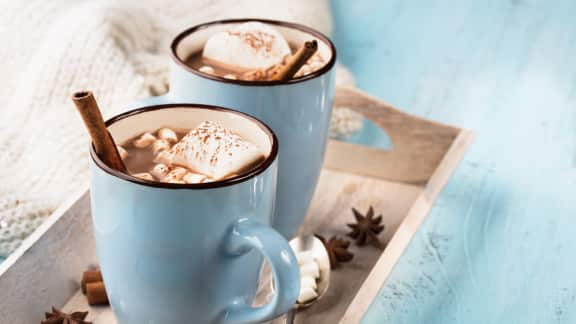 Recette de chocolat chaud au sucre à glacer simple