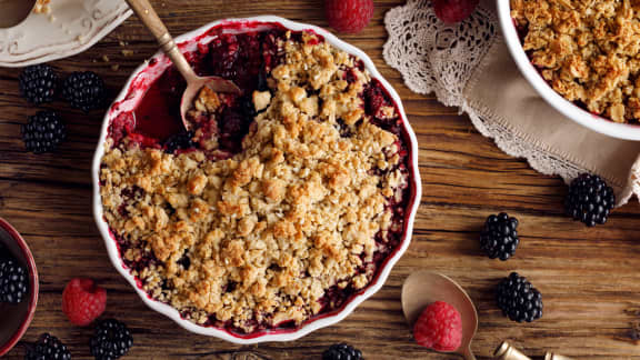 TOP : desserts aux mûres