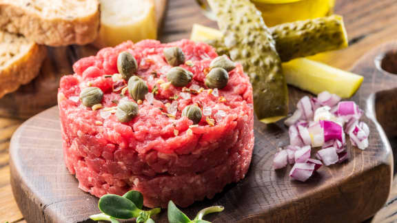 Mardi : Tartare de boeuf facile