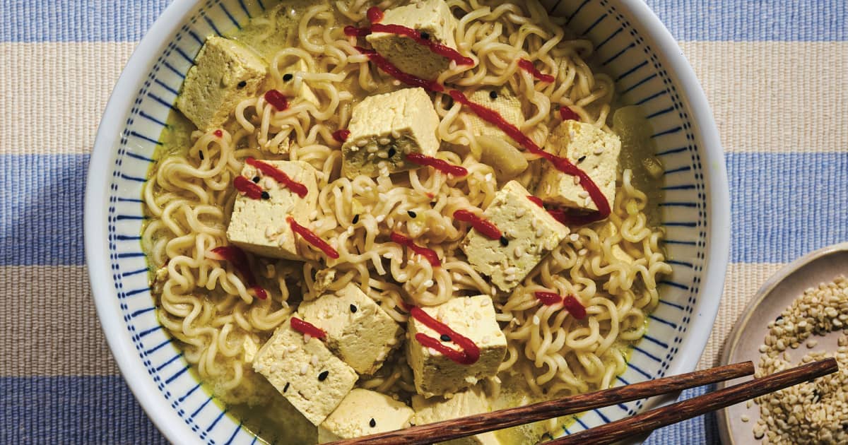 Soupe ramen au tofu | Zeste