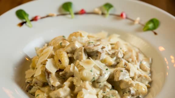 Gnocchis à la citrouille et au St-Nectaire