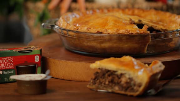 Tarte à la viande de chez nous