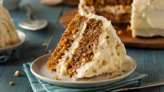 Gâteau aux carottes décadent